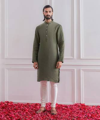 Military green khan e wal bandi set 2