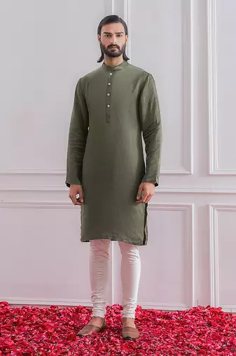 Military green khan e wal bandi set