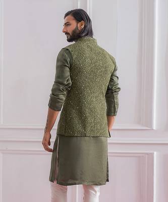 Military green khan e wal bandi set 5