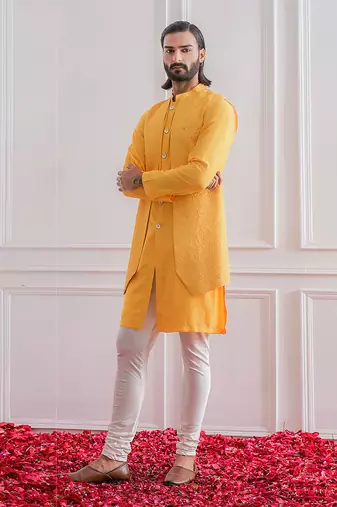 Mustard khushab bandi set