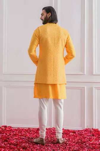 Mustard khushab bandi set