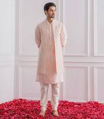 Powder pink kabaal bandi set