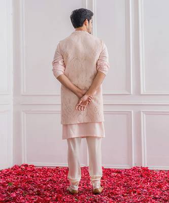 Powder pink kabaal bandi set 3