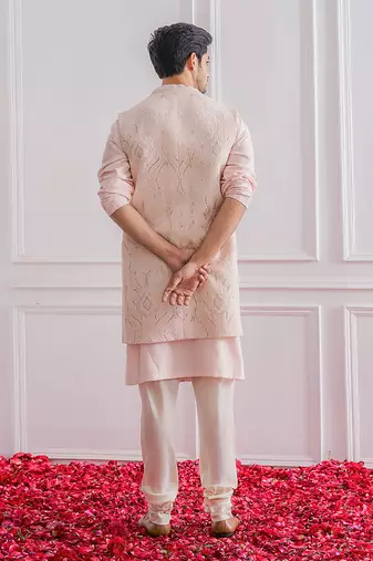 Powder pink kabaal bandi set