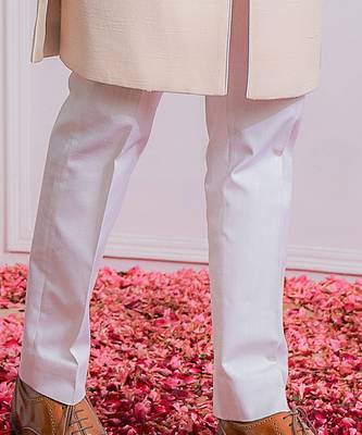 Peach sialkot indo western achkan 5