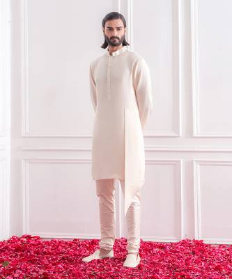 Champagne khanpur sherwani set 2