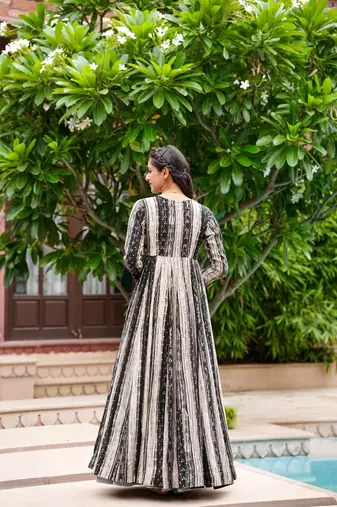Grey Colour Palazzo Dress With Shrug For Fancy Girlish Looks