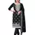 Black Colour Resham Embroidered Office Wear Cotton Salwaar Kameez