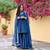 Morpich Colour Bollywood Style Partywear Beautiful Ethnic Dress