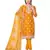Yellow Colour Ethnic Resham Work Organza Salwaar Kameez