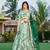 Heavy Embroidered Ethnic Green Colour Lehenga Set For Bridesmaid Looks