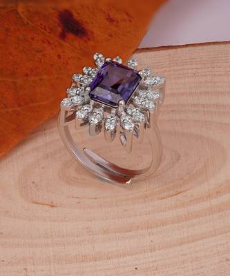 Purple gladiolus ring 1