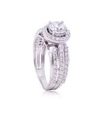 White evika soliatire ring