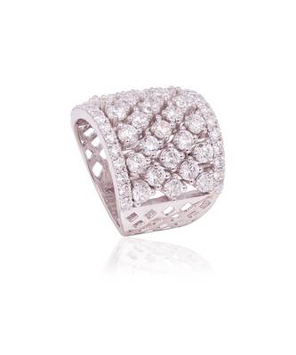 White forget me not party ring 1