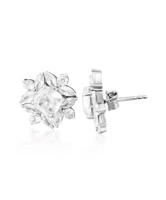 White gardenia studs 2