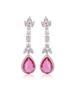 Red fantasia earrings