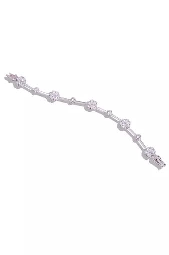 White clarette bracelet