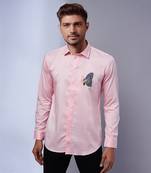 Pink handcrafted shirt