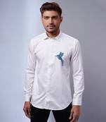 White handcrafted shirt