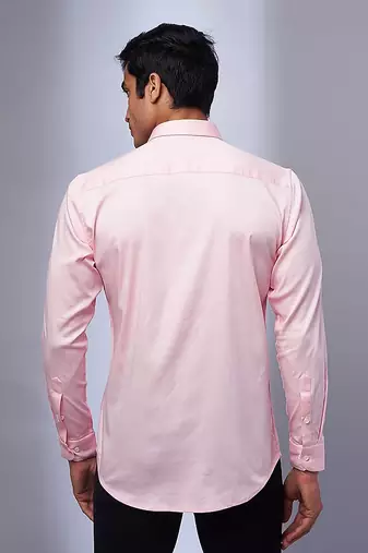 Light pink handcrafted shirt