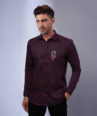 Wine handcrafted shirt 1