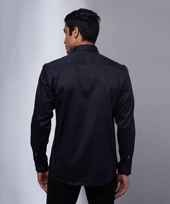 Black handcrafted shirt 2