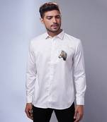 White handcrafted shirt