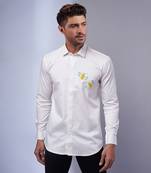 White handcrafted shirt