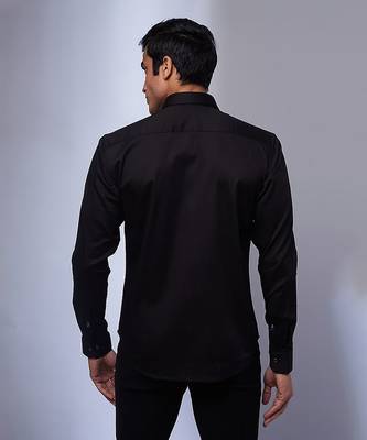 Black handcrafted shirt 2