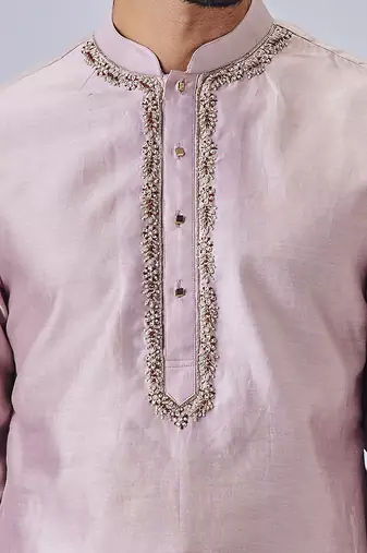 Light cream kurta set