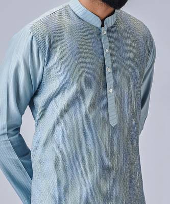 Light blue kurta set 3