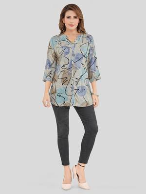  rayon printed short kurti 5