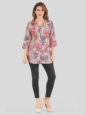  rayon printed short kurti 4
