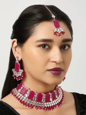 Premium Heavy Wedding Wear Necklace Set 1