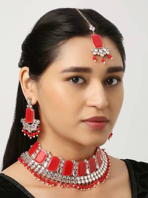 Premium Heavy Wedding Wear Necklace Set 1