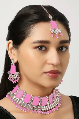 Premium Heavy Wedding Wear Necklace Set