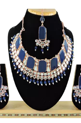 Premium Heavy Wedding Wear Necklace Set