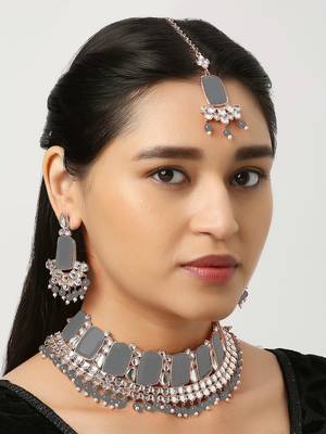 Premium Heavy Wedding Wear Necklace Set 1