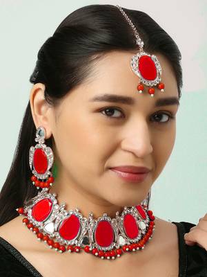 Premium Heavy Wedding Wear Necklace Set 1