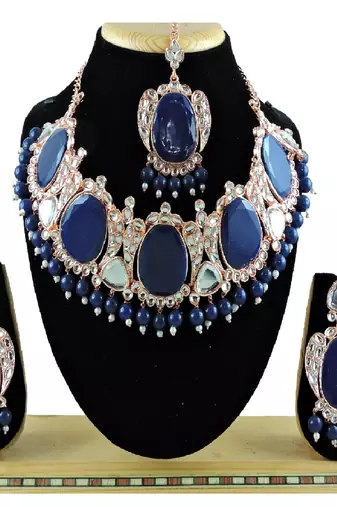 Premium Heavy Wedding Wear Necklace Set