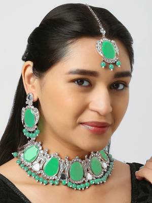 Premium Heavy Wedding Wear Necklace Set 1