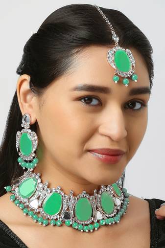 Premium Heavy Wedding Wear Necklace Set