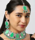 Premium Heavy Wedding Wear Necklace Set