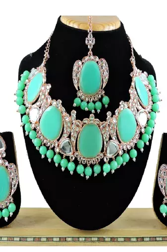 Premium Heavy Wedding Wear Necklace Set
