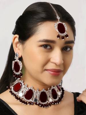Premium Heavy Wedding Wear Necklace Set 1