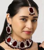 Premium Heavy Wedding Wear Necklace Set