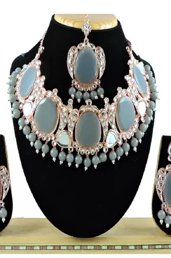 Premium Heavy Wedding Wear Necklace Set