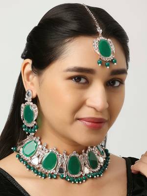 Premium Heavy Wedding Wear Necklace Set 1