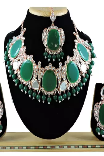 Premium Heavy Wedding Wear Necklace Set