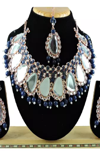 Premium Heavy Wedding Wear Necklace Set